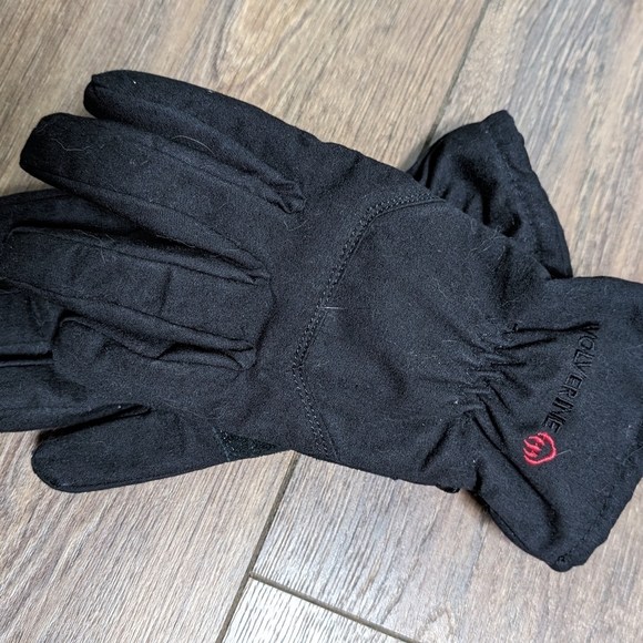 Men's Leather and Polar tech Winter Gloves by Wolverine NEAR NEW Size Medium - Picture 7 of 7
